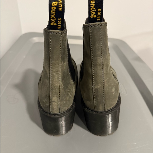 Dr. Martens Olive Ankle Boots - Picture 4 of 6